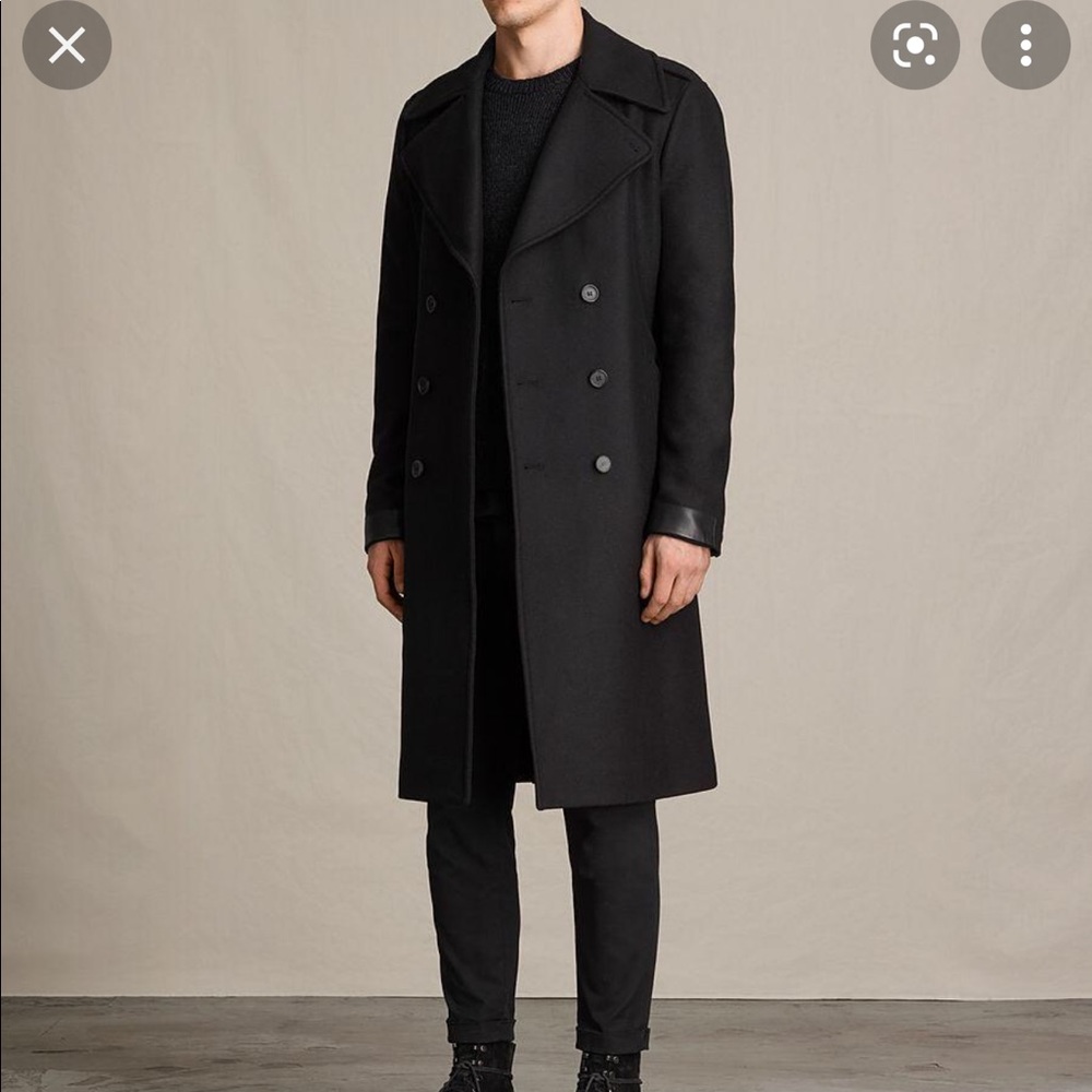 New AllSaints wool coat